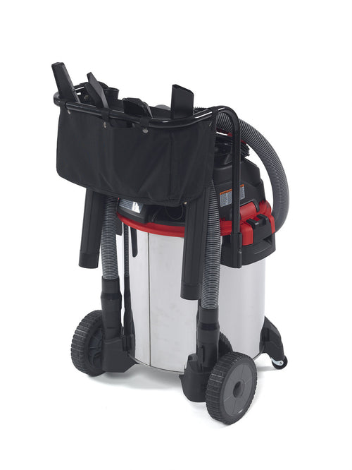 Ridgid 50353 Stainless Steel Wet/Dry Vacuum with Cart, 16 Gallon, Red