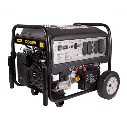 Be Power Equipment BE12000ES Generator, 420cchp, 12000 Watt Elec Start - MPR Tools & Equipment