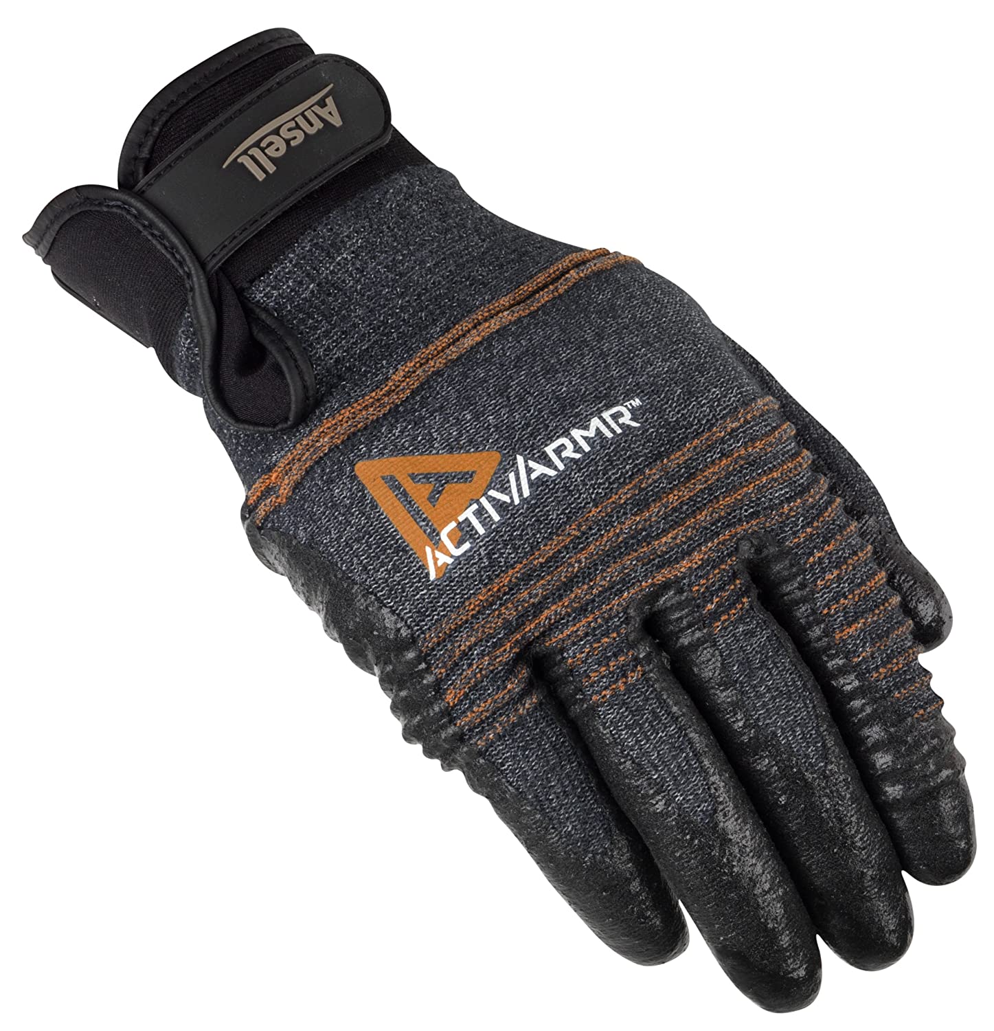 Ansell 111811 ActivArmr 97-008 Multipurpose Gloves - Medium-Duty, Abrasion Resitance, Size Medium (1-Pair) - MPR Tools & Equipment