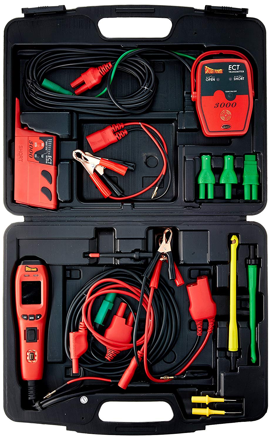 POWER PROBE IV Master Combo Kit - Red (PPKIT04) Includes Power Probe IV with PPECT3000 and Accessories - MPR Tools & Equipment