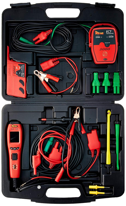 POWER PROBE IV Master Combo Kit - Red (PPKIT04) Includes Power Probe IV with PPECT3000 and Accessories - MPR Tools & Equipment