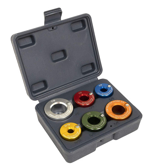 Lisle 35800 Tools Blue. Yellow. red. Green. Orange. Silver Aluminum Disconnect Set - MPR Tools & Equipment