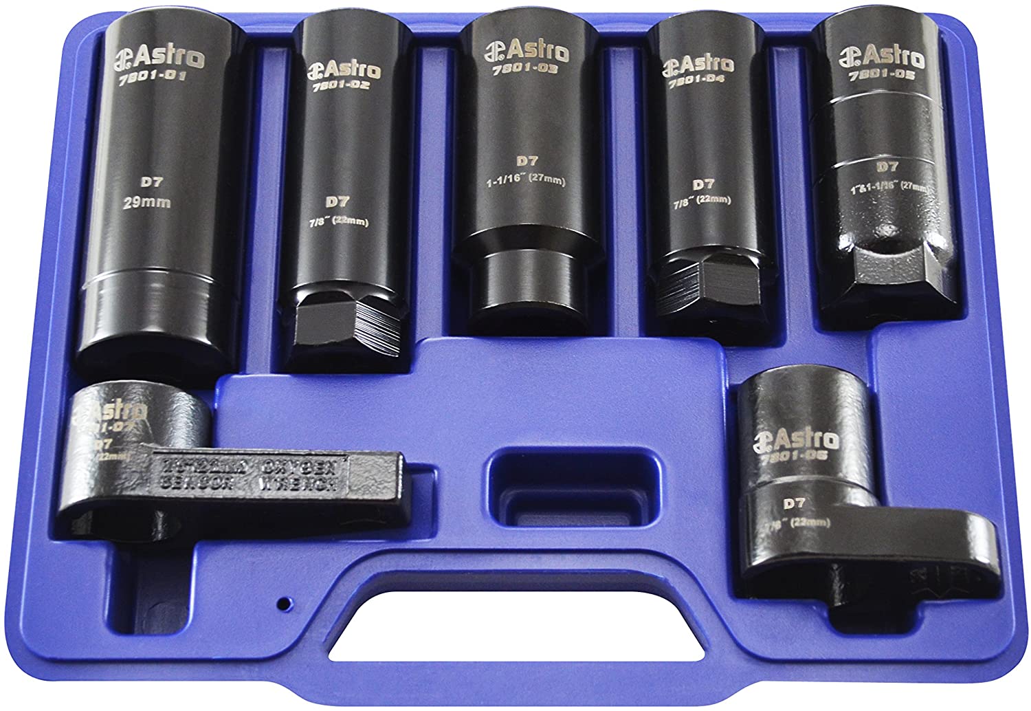 Astro Pneumatic 7801 7pc Sensor and Sending Unit Socket Set - MPR Tools & Equipment