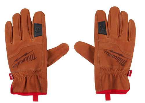 Milwaukee 48-73-0010 Goatskin Leather Gloves, Small - MPR Tools & Equipment