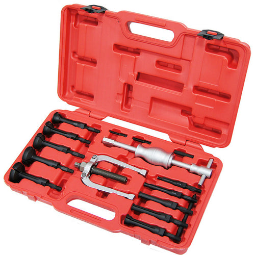 9 Circle 40291 16 Pc Blind Hole Bearing Puller And Slide Hammer Set - MPR Tools & Equipment