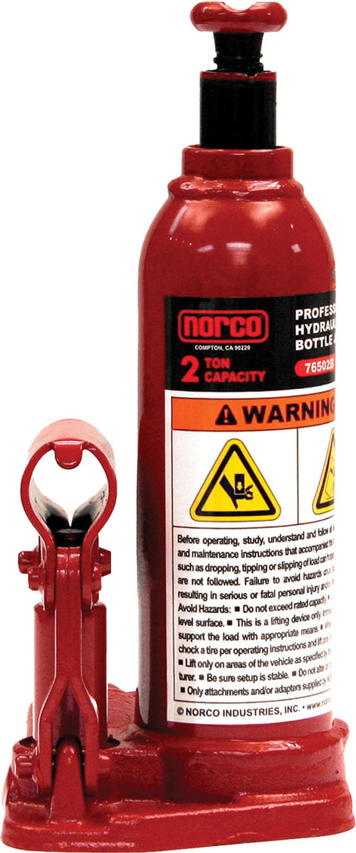 Norco Professional Lifting Equipment 76502B Cric-bouteille d'une capacité de 2 tonnes