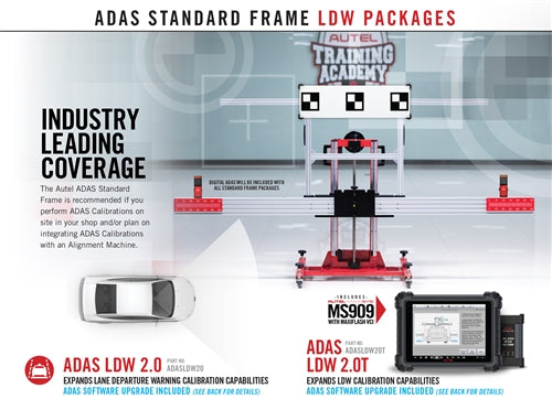 Autel AS20T ADAS All Systems 2.0 Tablet Calibration Package - MPR Tools & Equipment
