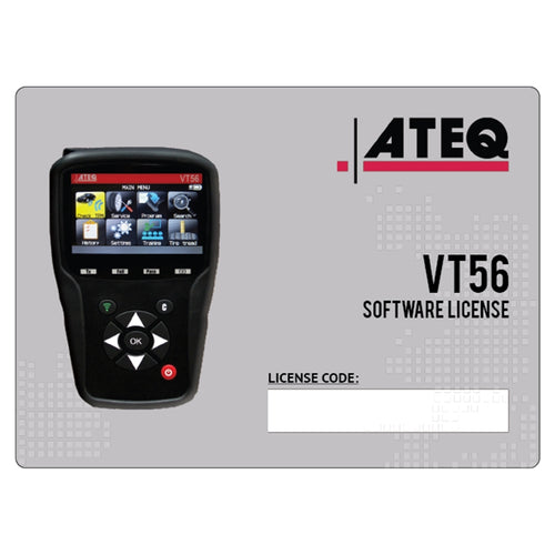 ATEQ SW56-0001 Update License for VT56 - MPR Tools & Equipment