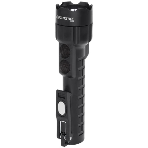 Bayco Nightstick NSP-2422B Dual-Light Black Flashlight with Dual Magnets - MPR Tools & Equipment
