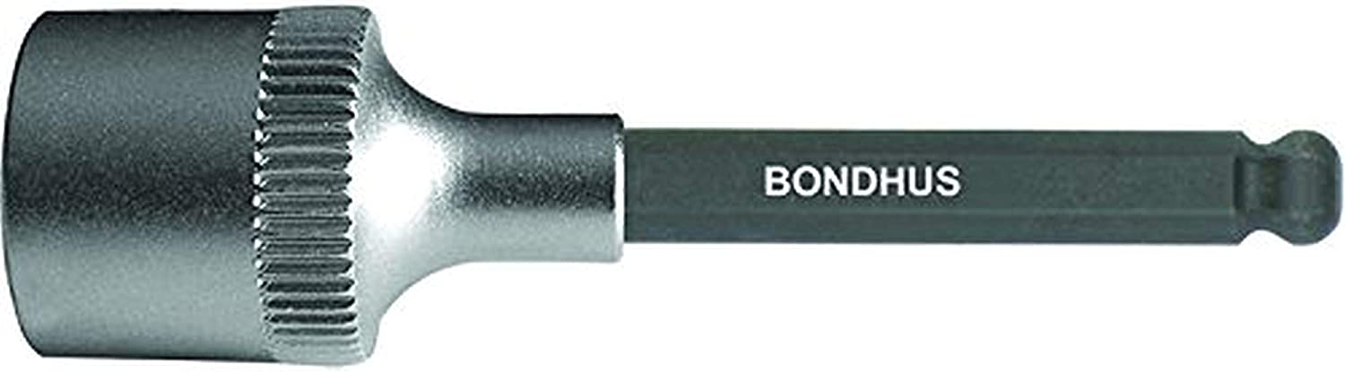 Bondhus 43984 14mm x 50mm ProHold 1/2-Inch Drive Socket Ball End Bit with ProGuard Finish - MPR Tools & Equipment