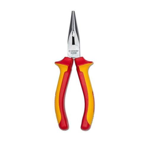 Crescent 6LNVDE 6" VDE Insulated Long Nose Pliers - MPR Tools & Equipment