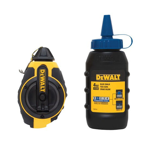 Dewalt DWHT47373L 3:1 Chalk Reel With Blue Chalk - MPR Tools & Equipment