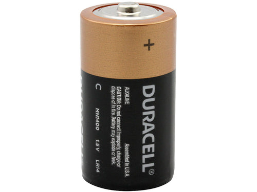 Duracell MN1400B2Z Coppertop C Alkaline Batteries 1.5 Volt (2 Pack) - MPR Tools & Equipment
