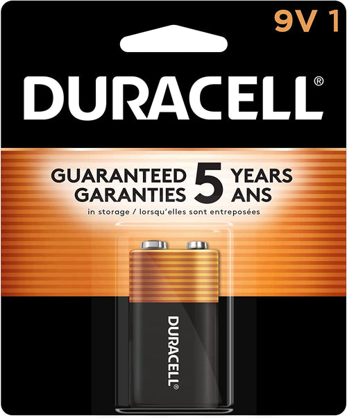 Duracell MN1604B1Z Copper Top 9V Alkaline Battery - MPR Tools & Equipment