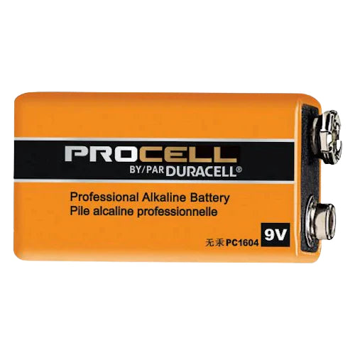 Duracell PC1604 Procell 9V Alkaline-Manganese Dioxide Battery - MPR Tools & Equipment