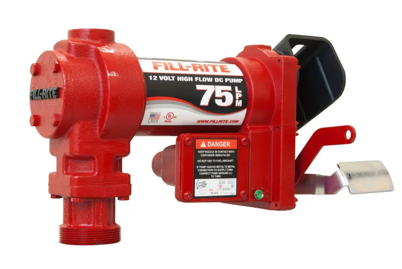 Fill-Rite FR4205GE FR4200 Series 20 GPM 12 V DC High Flow Fuel Transfer Pump - MPR Tools & Equipment
