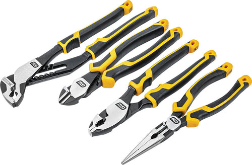 GearWrench 82203C-06 4 Pc. Dual Material Mixed Plier Set - MPR Tools & Equipment