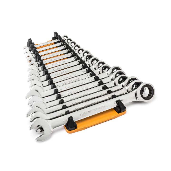 GearWrench 83121 2 Pc. 16 Slot Reversible Wrench Rack - MPR Tools & Equipment