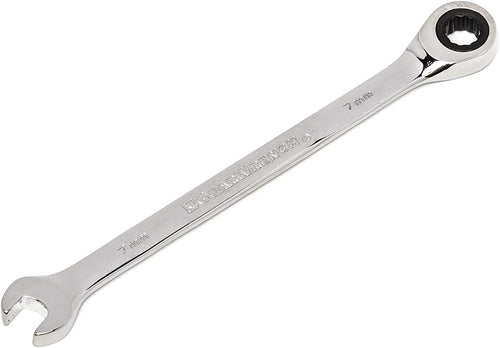 GearWrench 9107 7mm 72-Tooth 12 Point Ratcheting Combination Wrench - MPR Tools & Equipment