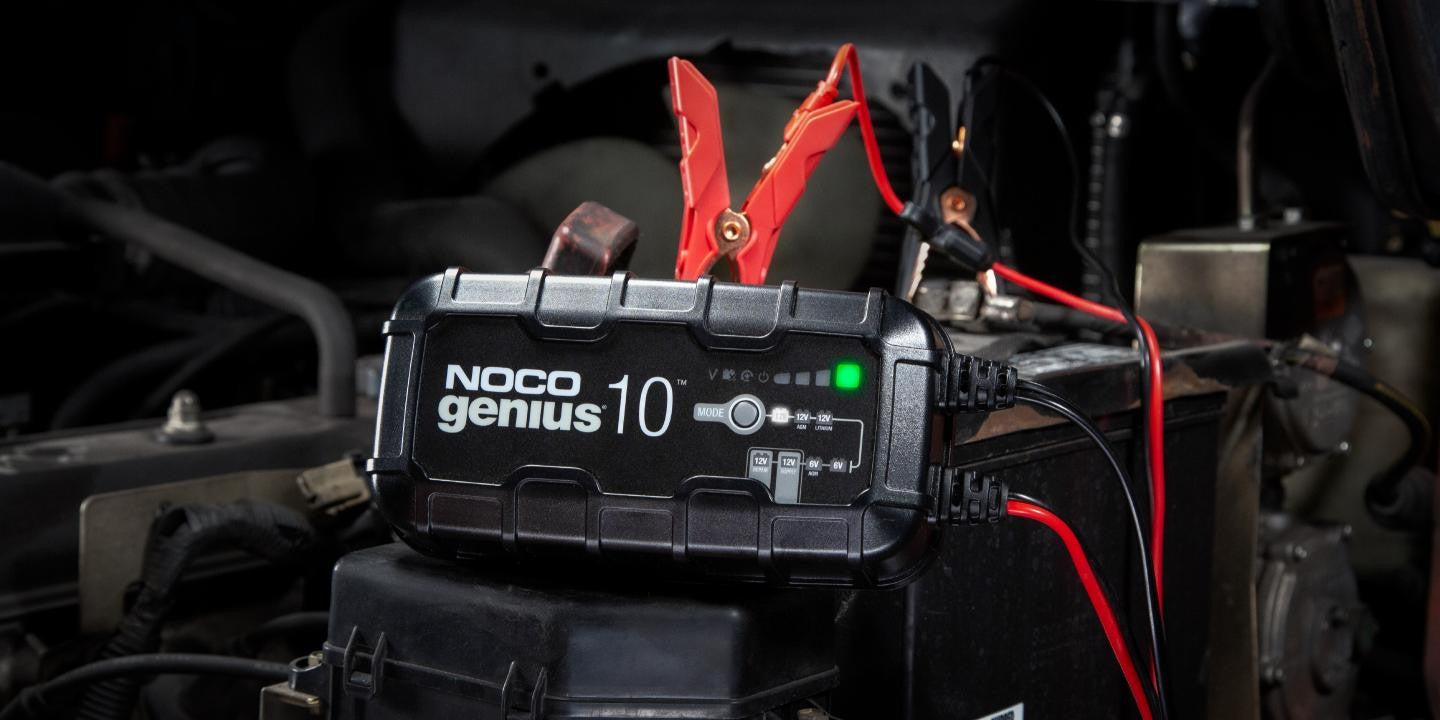NOCO GENIUS10 6V/12V 10-Amp Smart Battery Charger - MPR Tools & Equipment