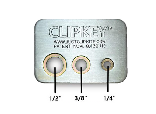 Just Clips JCCK Clip Key for 1/4”, 3/8” and 1/2” Impact Guns - MPR Tools & Equipment