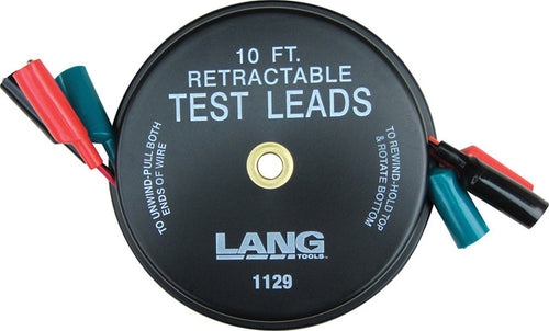Lang Tools 1129 Retractable Test Lead - MPR Tools & Equipment