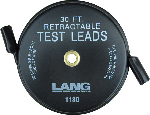 Lang Tools 1130 30ft Retractable Single Wire Test Lead - MPR Tools & Equipment