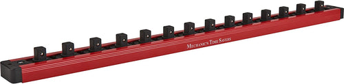 Mechanic's Time Savers LAS38 3/8" Dr. 1-Row Lock-A-Socket Rail - MPR Tools & Equipment