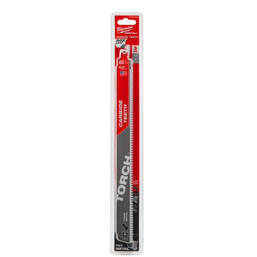 Milwaukee 48-00-5503 12" 8TPI The TORCH™ with Carbide Teeth 5PK - MPR Tools & Equipment