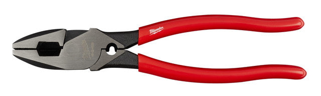 Milwaukee 48-22-6500 9" High-Leverage Lineman's Pliers with Crimper - MPR Tools & Equipment