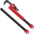 Milwaukee 48-22-7314 CHEATER Steel Adaptable Pipe Wrench - MPR Tools & Equipment
