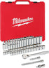 Milwaukee 48-22-9008 3/8" Drive 56pc Ratchet & Socket Set - SAE & Metric - MPR Tools & Equipment