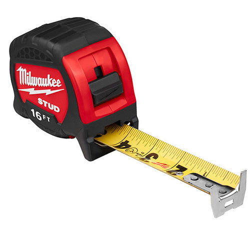 Milwaukee 48-22-9716 16ft STUD™ Tape Measure - MPR Tools & Equipment