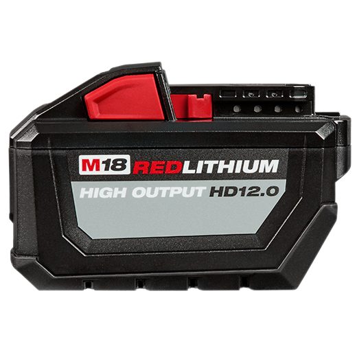 Milwaukee 48-59-1200 M18 REDLITHIUM™ HIGH OUTPUT™ HD12.0 Battery Pack w/ Rapid Charger - MPR Tools & Equipment