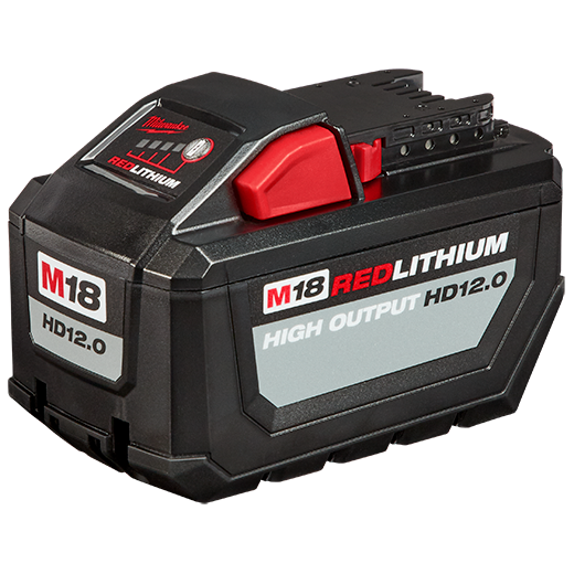 Milwaukee 48-59-1200 M18 REDLITHIUM™ HIGH OUTPUT™ HD12.0 Battery Pack w/ Rapid Charger - MPR Tools & Equipment