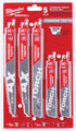 Milwaukee 49-22-3306 5-Piece Carbide Teeth SAWZALL Blade Set - MPR Tools & Equipment