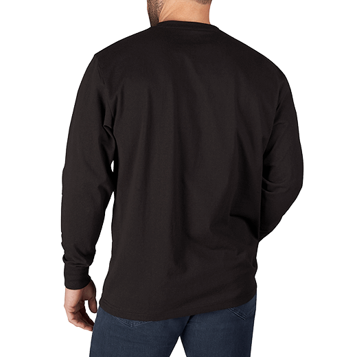 Milwaukee 602B-XL Long Sleeve Heavy Duty Pocket T-Shirt - Black, X-Large - MPR Tools & Equipment