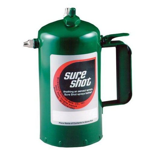 Sure Shot 6102 32oz Powder Coated Green Steel Air Sprayer - MPR Tools & Equipment