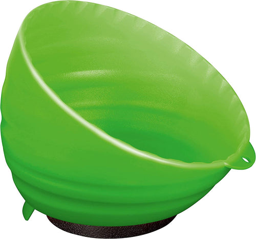 Mueller-Kueps 905 007/NEON Magnetic Parts Bowl (Neon Green) - MPR Tools & Equipment