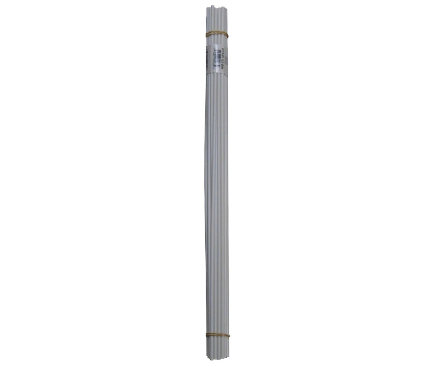 Polyvance R03-01-03-WH ABS Plastic Welding Rod, 1/8" Diameter, 30ft, White - MPR Tools & Equipment