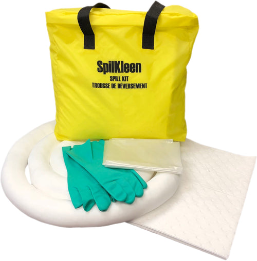 SpilKleen CSKYB5O Oil Only Economy Spill Kit in Tote, 5 Gallon Capacity - MPR Tools & Equipment