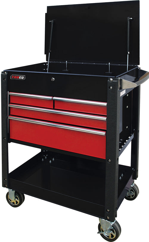 Tobeq UC300420 4-Drawer Heavy Duty Utility Cart - MPR Tools & Equipment