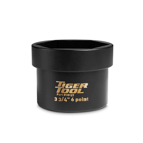 Tiger Tool 18137 6 Point Axle Nut Sockets - MPR Tools & Equipment