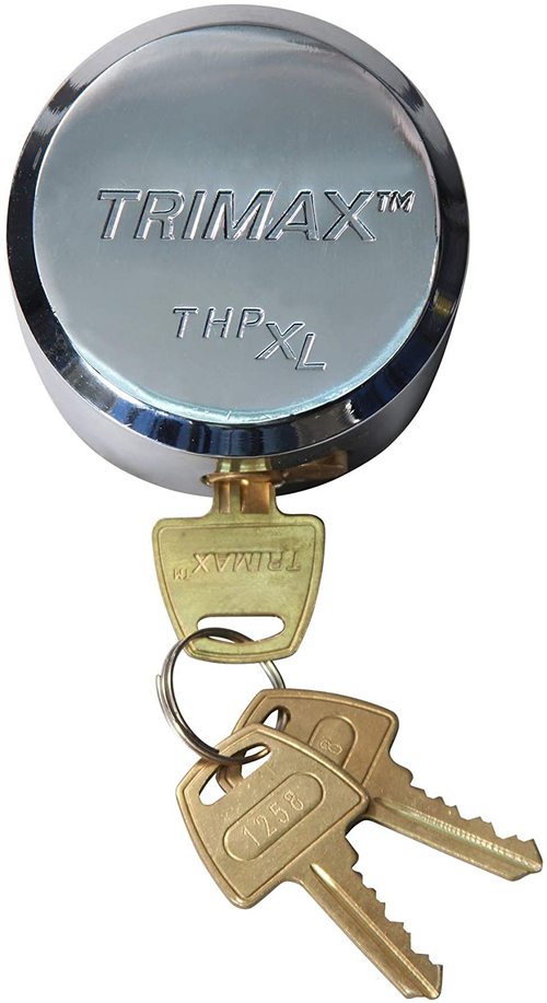 Trimax TRITHPXL-ALRD RED SOLID ALUMINUM HOCKEY PUCK INTERNAL SHACKLE - MPR Tools & Equipment
