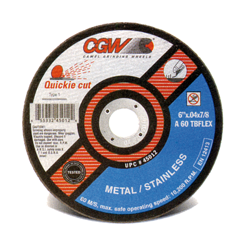 Cgw CGW35516 Cutting Wheel 5X.045X7/8 - MPR Tools & Equipment