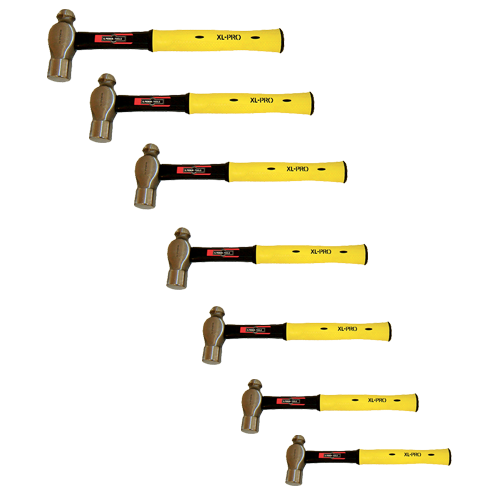 Rodac BP7K 7 Pc Ball Pein Hammer Set - MPR Tools & Equipment