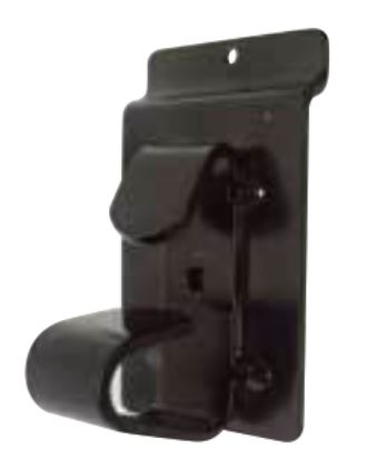 Ceco CD99-0001SW (1) Slat Wall Hook For Wheel Display Load Rating 34Lb Black - MPR Tools & Equipment