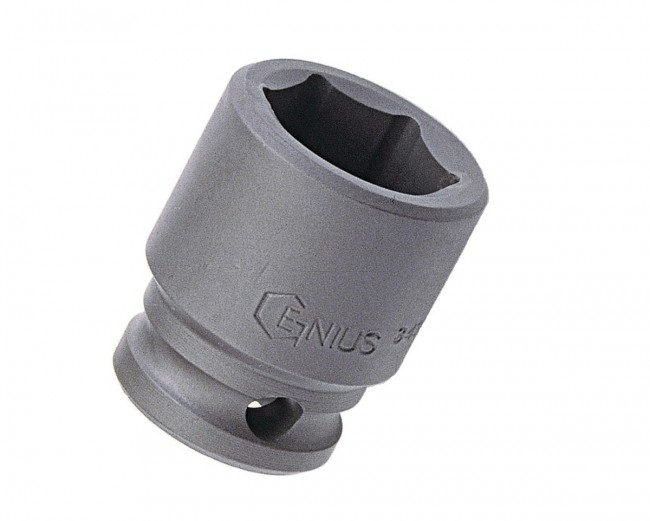 Genius Tools GNS363214 3/8"DR. IMPACT SOCKET SAE 7/16 - MPR Tools & Equipment