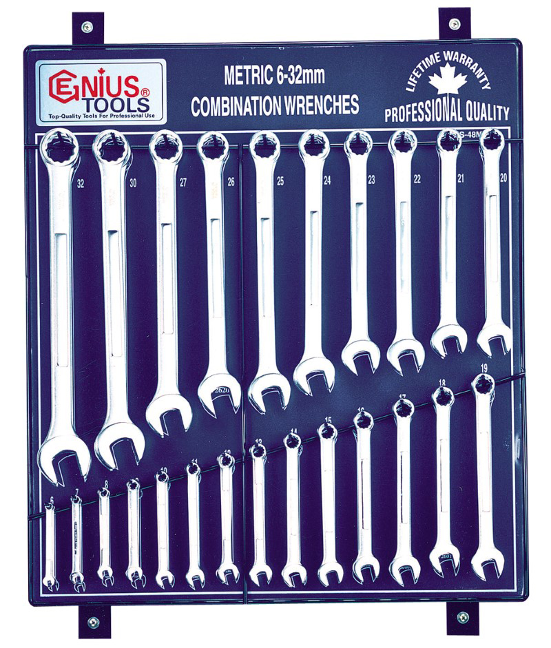 Genius Tools GNSHS48M DISPLAY 48PCS 6-32MM - MPR Tools & Equipment
