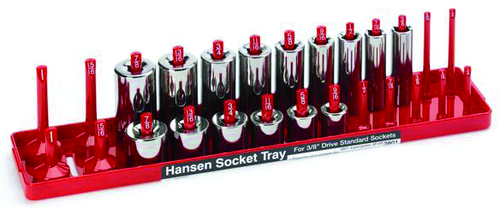Hansen Global HAN3801 SKT TRAY 3/8 SAE - MPR Tools & Equipment